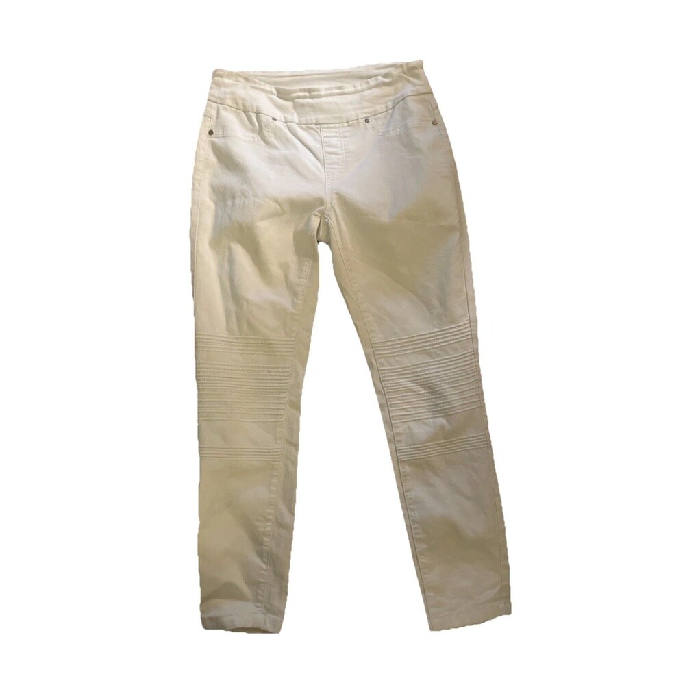 Tribal Jeans Women's White Skinny Jeans size 6
